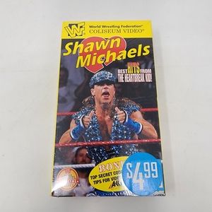 WWF Shawn Michaels Best Hits from the Heartbreak Kid VHS SEALED NEW NIP
